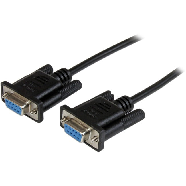 Câble null modem série RS232 DB9 F/F noir de 1 m de StarTech.com