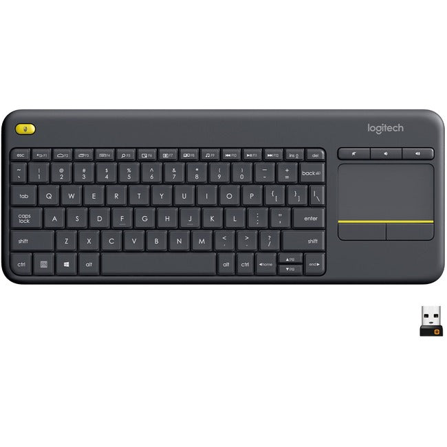 Clavier sans fil avec pavé tactile Logitech K400 Plus
