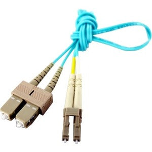 Fibre optique insensible aux courbures plénum Axiom LC/SC BENDnFLEX Platinum MMD OM4 50/125 7 m