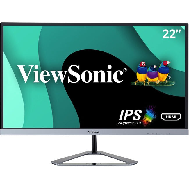 Écran Viewsonic 22", panneau IPS, résolution 1920 x 1080