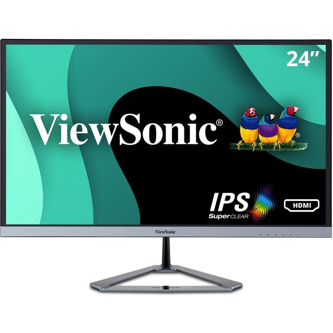 Écran Viewsonic 24", panneau IPS, résolution 1920 x 1080