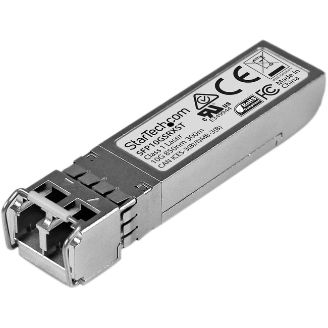 Module SFP+ Cisco SFP-10G-SR-X Comp. de StarTech.com - 10GBASE-SR - Transceiver optique MMF à fibre multimode 10GbE Gigabit Ethernet 10GE SFP+