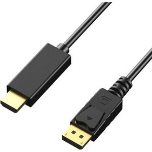 Câble adaptateur Axiom DisplayPort mâle vers HDMI mâle 6 pieds