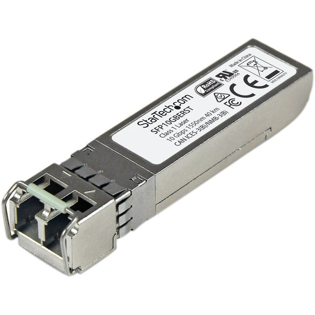 Module SFP+ non codé MSA de StarTech.com - 10GBASE-ER - Transceiver SFP+ 10GbE Gigabit Ethernet 10GE à fibre optique monomode (SMF) - 40 km DDM