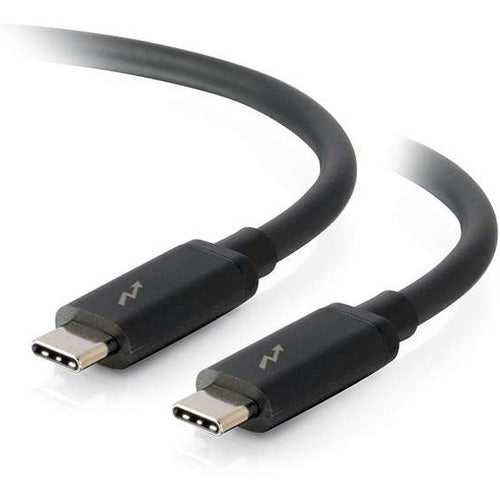 C2G 3ft Thunderbolt 3 USB C Cable - 20Gbps - 100W - Black - M/M