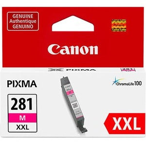 Cartouche d'encre à jet d'encre d'origine Canon CLI-281 XXL - Magenta - 1 unité