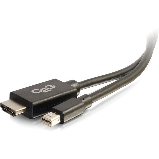 Câble Mini DisplayPort 4K vers HDMI C2G 10 pieds - Noir - M/M - TAA