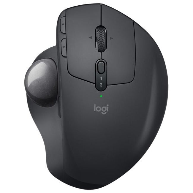 Trackball sans fil avancé Logitech MX ERGO PLUS pour PC et MAC avec inclinaison supplémentaire de 10°