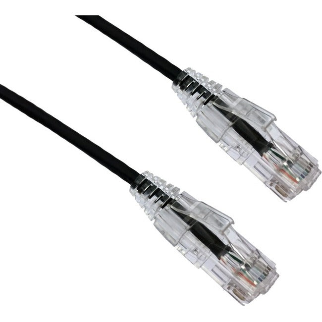 Câble de raccordement ultra-mince sans accroc Axiom 15FT CAT6 BENDnFLEX 550 MHz (noir)