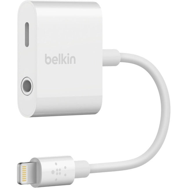 Adaptateur Lightning Belkin 3,5 mm audio + charge pour iPhone et iPad