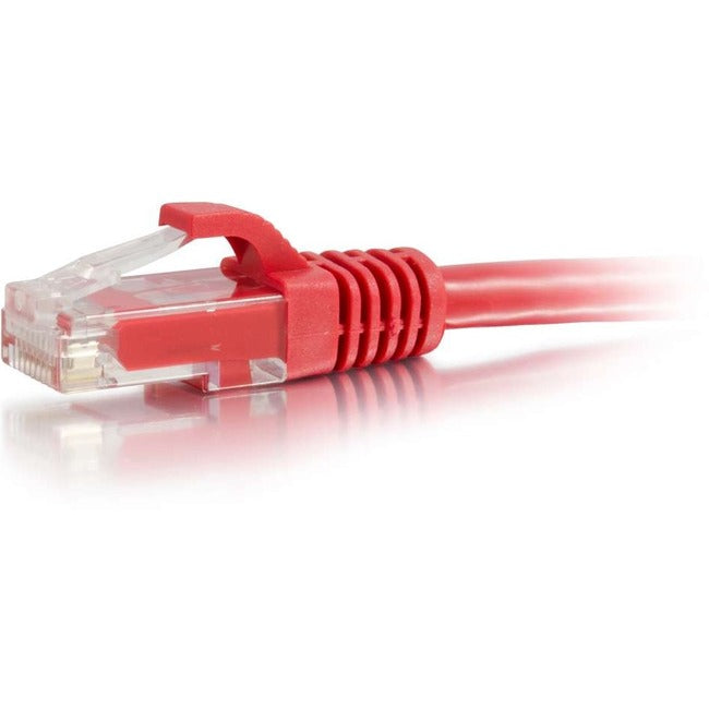 Câble de raccordement réseau non blindé C2G Cat6 125 pieds UTP sans accroc - Rouge