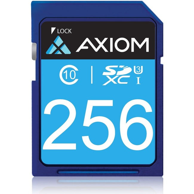 Carte SDXC Axiom 256 Go Classe 10/UHS-I (U3)