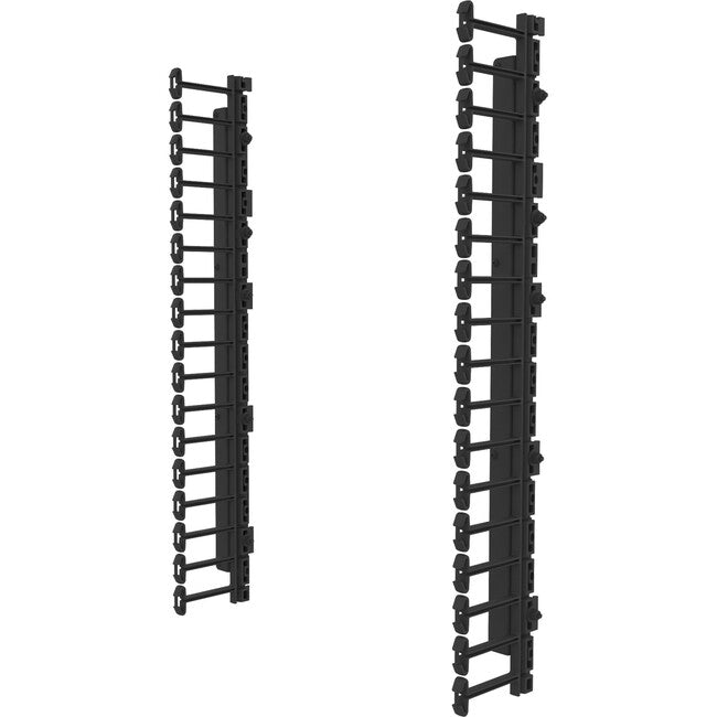 Kit de gestion de câbles vertical On-Q pour armoire murale pivotante 18RU