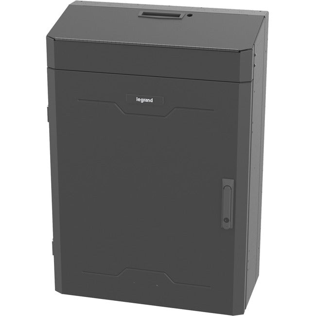 Armoire murale verticale Legrand 4RU, porte divisée, 42"H