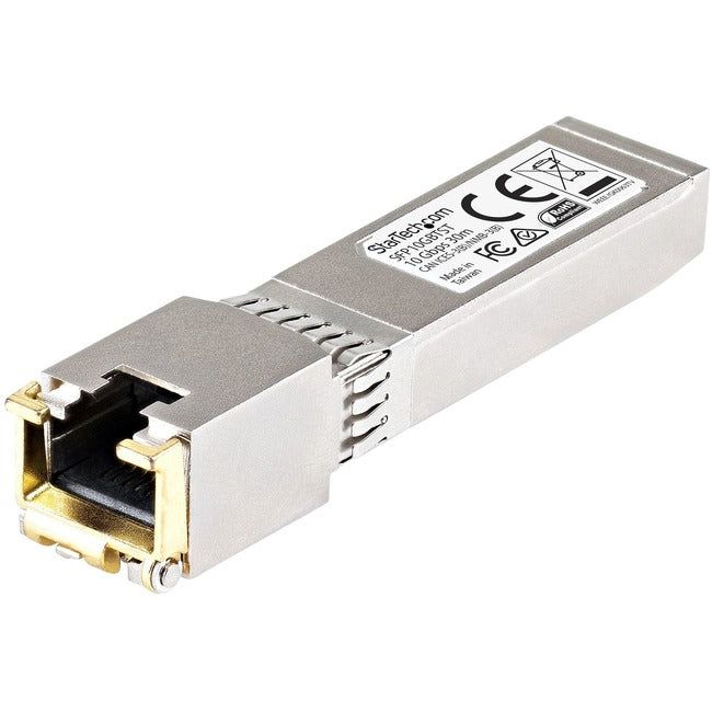 StarTech.com Module SFP+ compatible Cisco SFP-10GB-TC - 10GBASE-T - Transceiver SFP+ Gigabit Ethernet 10GE vers RJ45 Cat6/Cat5e - 30 m