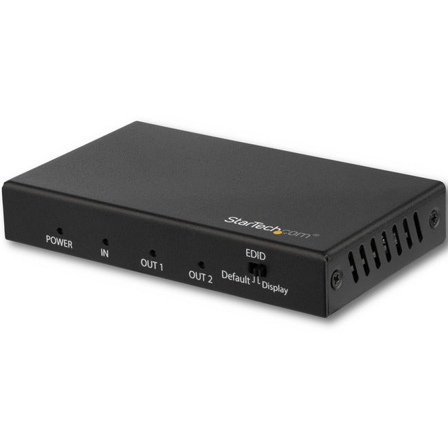 StarTech.com Répartiteur HDMI 2 ports - 4K 60 Hz - Répartiteur HDMI 2.0 1 x 2 voies - HDR - ST122HD203