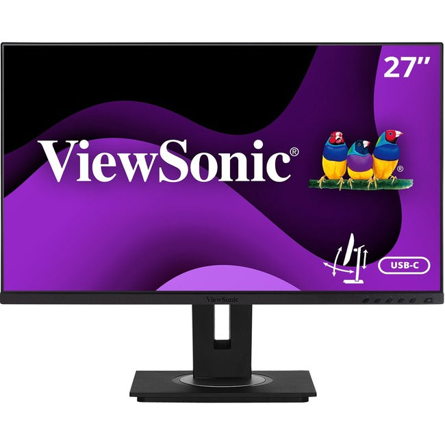Moniteur LED Full HD ViewSonic Graphic VG2755 de 27 pouces - 16:9 - Noir
