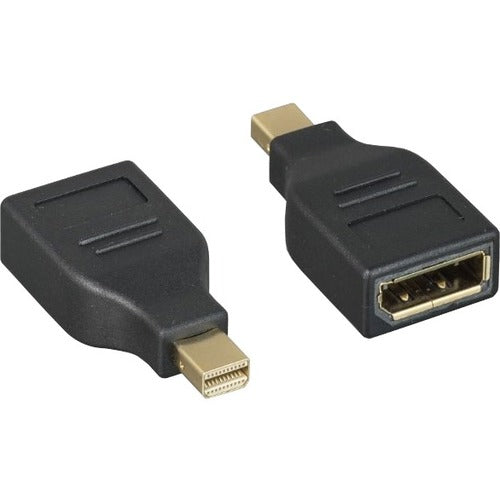 Adaptateur Axiom Mini DisplayPort mâle vers DisplayPort femelle - MDPMDPF-AX