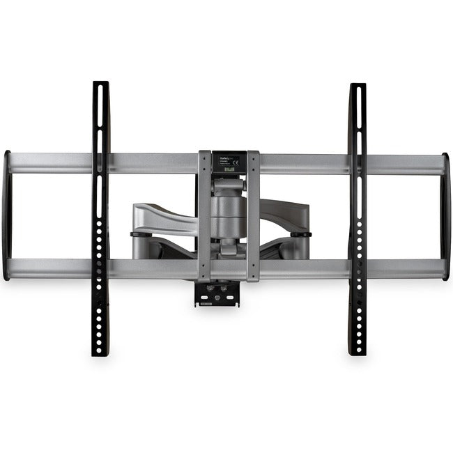 StarTech.com Support mural pour téléviseur à mouvement complet pour écran VESA de 32 à 75 pouces, support mural pour téléviseur très résistant, articulé et réglable, argent