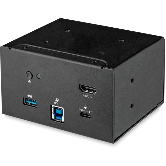 StarTech.com Laptop docking module for the conference table connectivity box lets you access boardroom or huddle space devices - Set up conference calls using applications such as Skype for Business - USB-C or USB-A laptop docking - USB-A charging port -