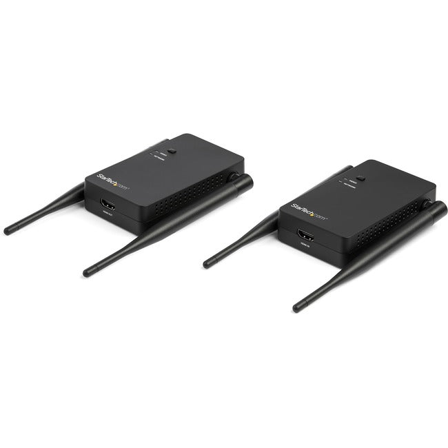 Kit émetteur et récepteur HDMI sans fil StarTech.com - 200 m - 1080p - Extendeur HDMI sur sans fil - Prise en charge audio à 2 canaux - Faible latence - Extension longue portée sans fil jusqu'à 200 m