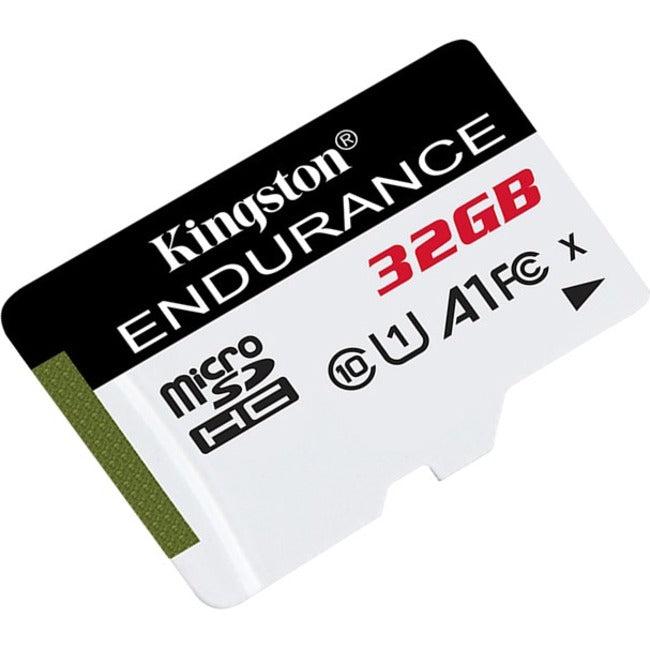 Carte microSDHC Kingston High Endurance 32 Go Classe 10/UHS-I (U1) - 1 paquet