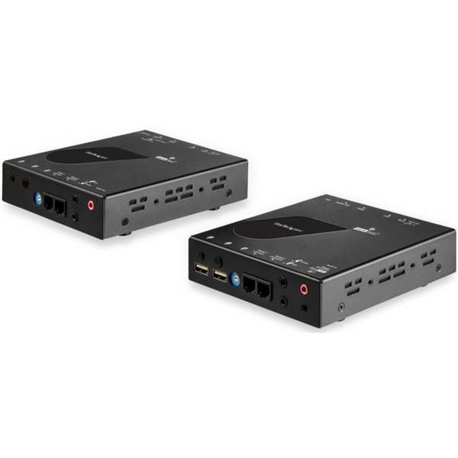 StarTech.com Extendeur KVM HDMI sur réseau IP - HDMI 4K 30 Hz et USB sur LAN IP ou Ethernet Cat5e/Cat6 (100 m/330 pi) - Console KVM distante