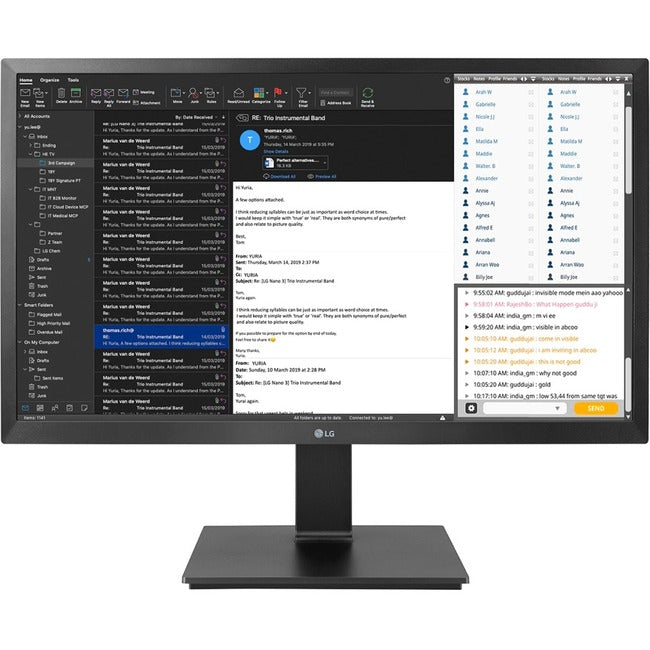 Moniteur LCD Full HD LG 22BL450Y-B de 22 pouces - 16:9