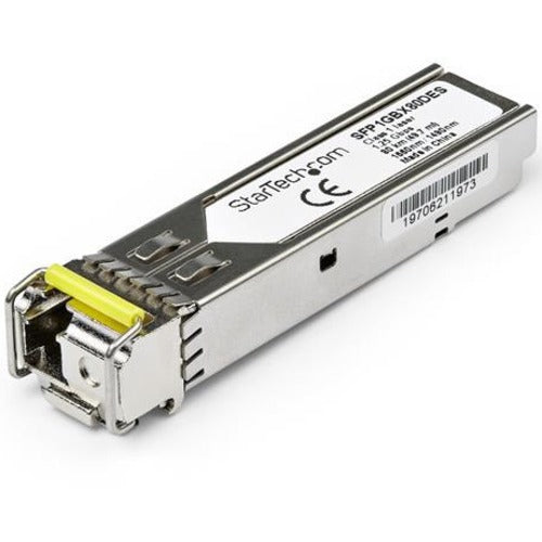 StarTech.com Module SFP compatible Dell EMC SFP-1G-BX80-D - 1000BASE-BX-D - 1 GbE Gigabit Ethernet BiDi Fibre (SMF)