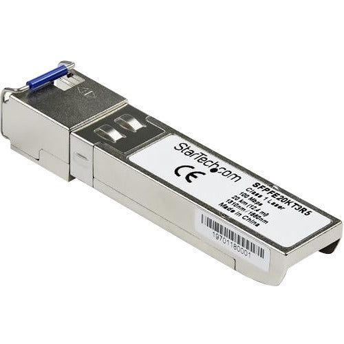 Module SFP compatible avec la norme Juniper SFP-FE20KT15R13 de StarTech.com - 100BASE-BX-D - 100 Mb Ethernet BiDi Fibre (SMF)