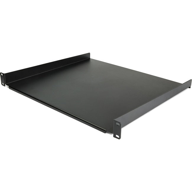StarTech.com Étagère pour rack de serveur 1U - Plateau de montage en rack cantilever fixe de 40,6 cm de profondeur pour boîtier de données/AV/réseau de 48,3 cm avec écrous à cage et vis