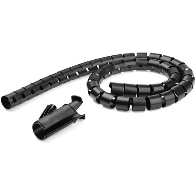 StarTech.com Gaine de gestion de câbles 2,5 m - Spirale - Diamètre 45 mm - Avec outil de chargement de câbles - Organisateur de câbles spiralé extensible