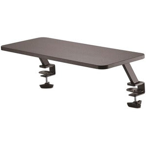 StarTech.com Support d'écran - Étagère d'écran à pince pour bureau - Extra large 25,6"/65 cm - Pour écrans jusqu'à 34" - Noir (MNRISERCLMP)