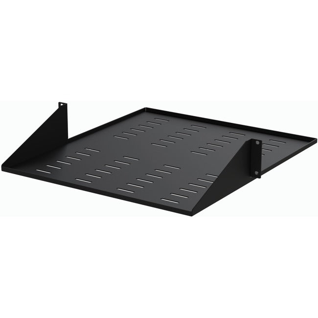 Étagère pour rack de serveur à 2 montants StarTech.com - Ventilée - Montage central - Jusqu'à 75 lb - Étagère pour rack réseau à 2 montants (CABSHF2POSTV2)