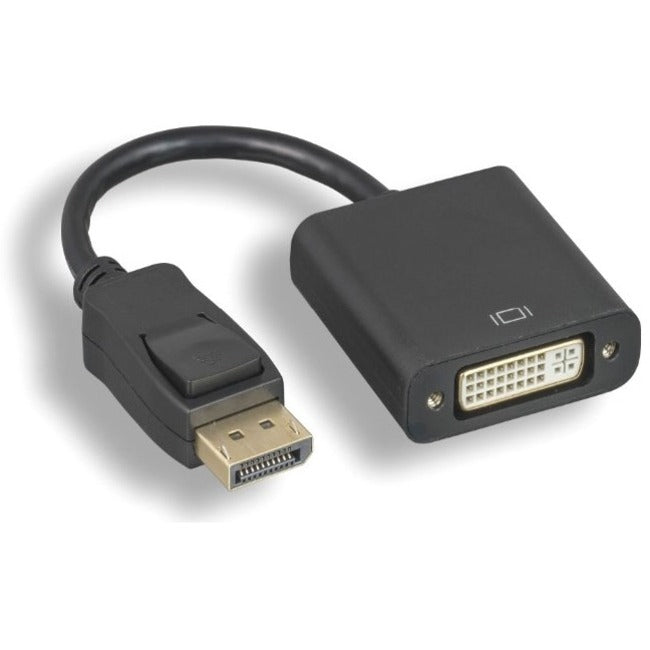 Adaptateur Axiom DisplayPort mâle vers DVI-I Dual Link femelle (noir) - DPMDVIFK-AX