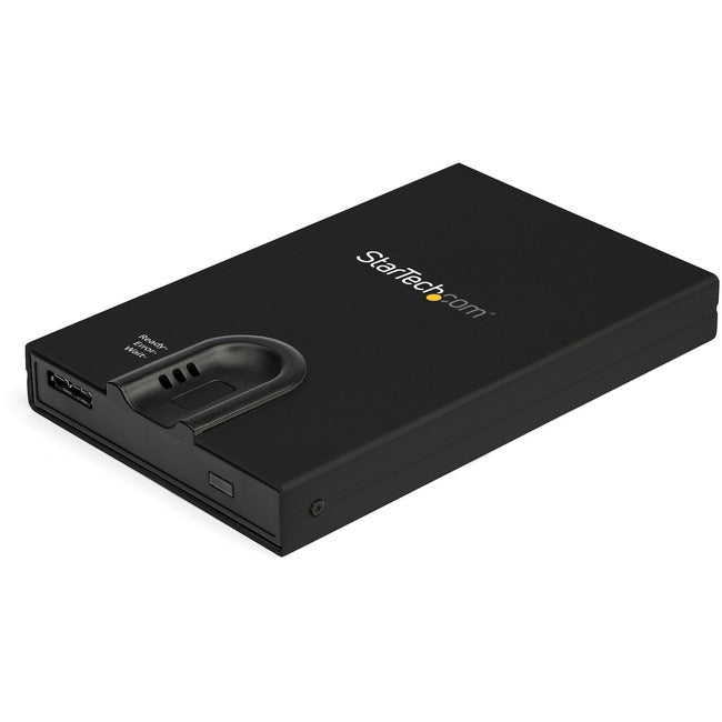 Boîtier biométrique StarTech.com - Boîtier pour disque dur externe USB 3.0 crypté AES 256 bits pour disque dur/SSD SATA 2,5" - Empreinte digitale et mot de passe