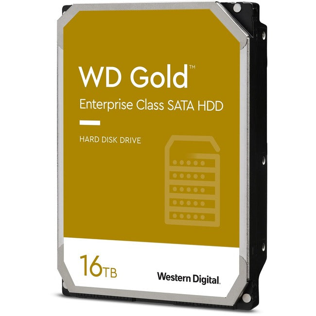 Western Digital Gold WD161KRYZ 16 TB Hard Drive - 3.5" Internal - SATA (SATA/600)