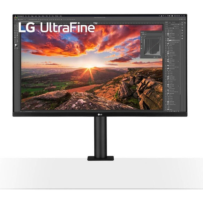 Moniteur LCD LG UltraFine 32UN880-B 32" 4K UHD - 16:9 - Noir mat