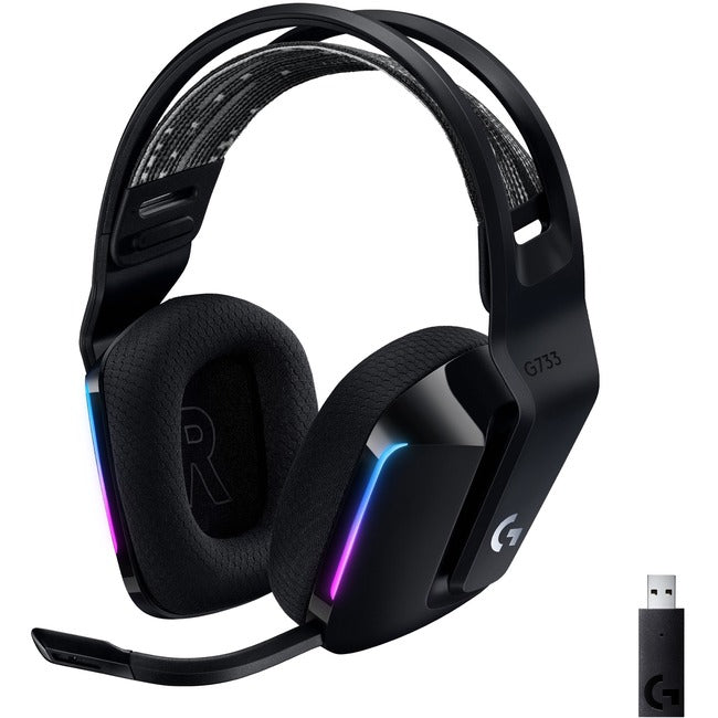 Casque de jeu sans fil Logitech G733 Lightspeed RGB
