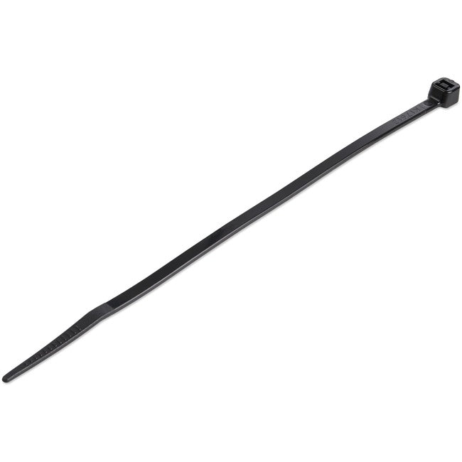 StarTech.com Colliers de serrage de 15 cm, diamètre de 39 mm, résistance à la traction de 18 kg, colliers de serrage autobloquants en nylon, homologués UL, lot de 100, noir