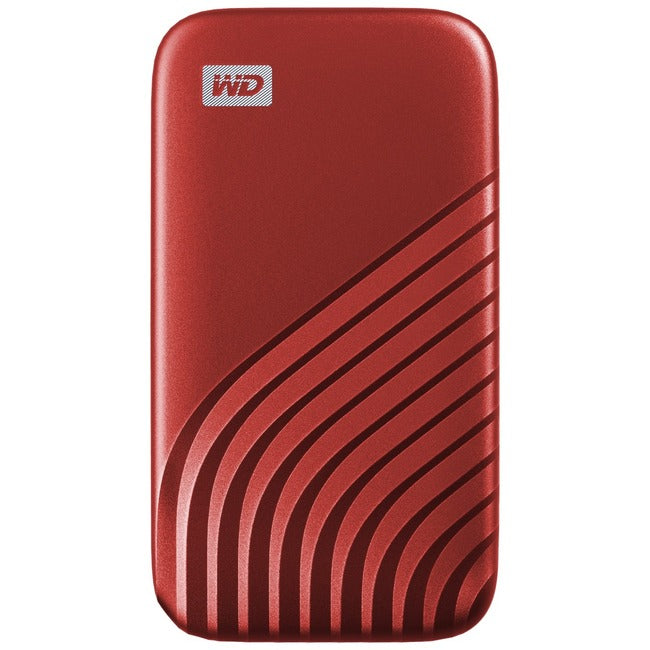 Disque SSD portable WD My Passport WDBAGF0010BRD-WESN 1 To - Externe - Rouge