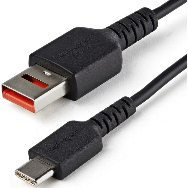 Câble de charge sécurisé StarTech.com de 1 m, câble de charge uniquement avec blocage des données USB-A vers USB-C, câble adaptateur de chargeur sécurisé pour téléphone/tablette