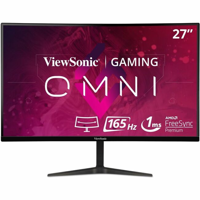 Écran Viewsonic 27", panneau MVA, résolution 1920 x 1080