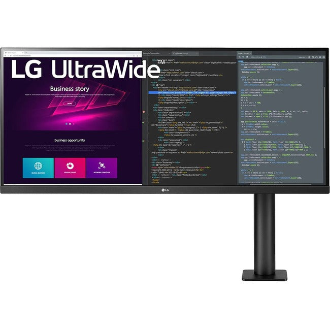 Moniteur LCD LG Ultrawide 34WN780-B 34" Classe UW-QHD - 21:9 - Noir texturé