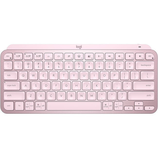 Mini-clavier Logitech MX Keys (rose)