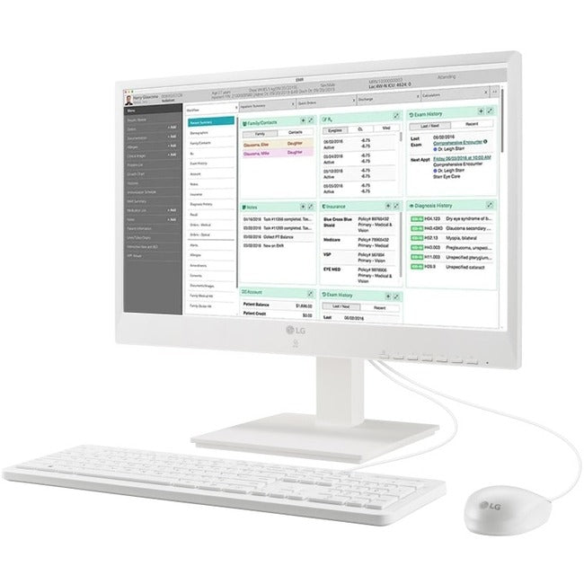 Client léger tout-en-un LG 24CN670N - Intel Celeron J4105 Quad-core (4 cœurs)