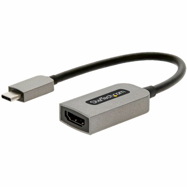 Adaptateur USB C vers HDMI StarTech.com, 4K 60 Hz, HDR10, convertisseur USB-C vers HDMI 2.0b, USB Type-C DP Alt Mode vers moniteur/écran HDMI