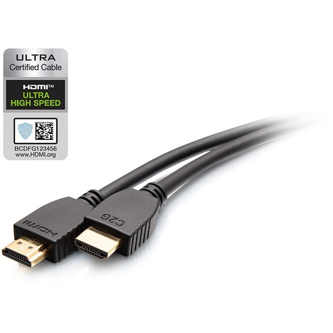 Câble HDMI 2.1 ultra haute vitesse C2G de 3 pieds avec Ethernet - 8K 60 Hz - M/M