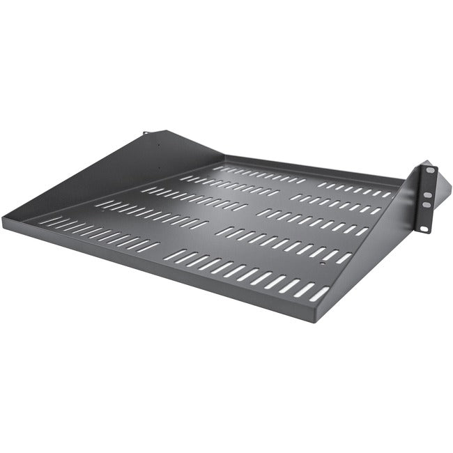 Étagère de serveur ventilée 2U StarTech.com - Plateau de montage en rack cantilever fixe de 50,8 cm de profondeur pour données/audiovisuel/réseau 48,3 cm avec écrous à cage