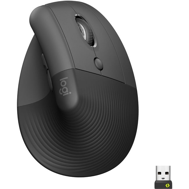 Souris ergonomique verticale Logitech Lift (graphite)